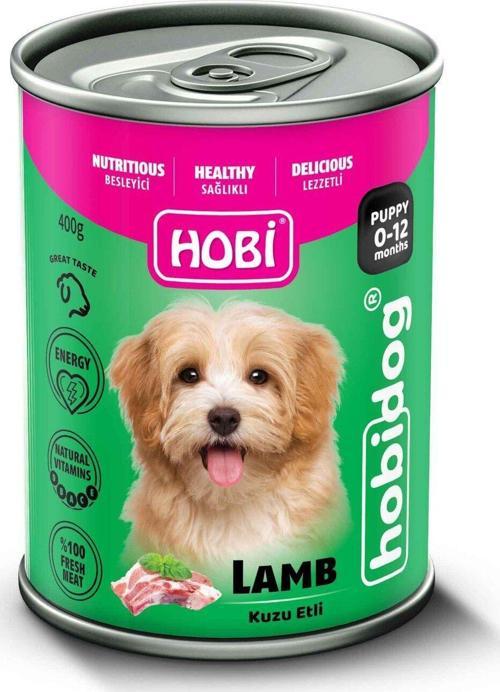 Hobi Hobidog Kuzu Etli Yavru Köpek Konservesi 400gr