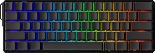 MONSGEEK FUN60 Ultra Shine-Through Black Hall Effect Manyetik Switch ARGB Kablosuz Hotswap Mekanik Gaming Klavye
