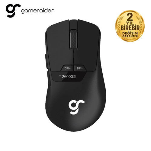 M OLED 8K Hz RGB OLED Ekran 26.000 DPI Siyah Kablosuz Gaming Mouse