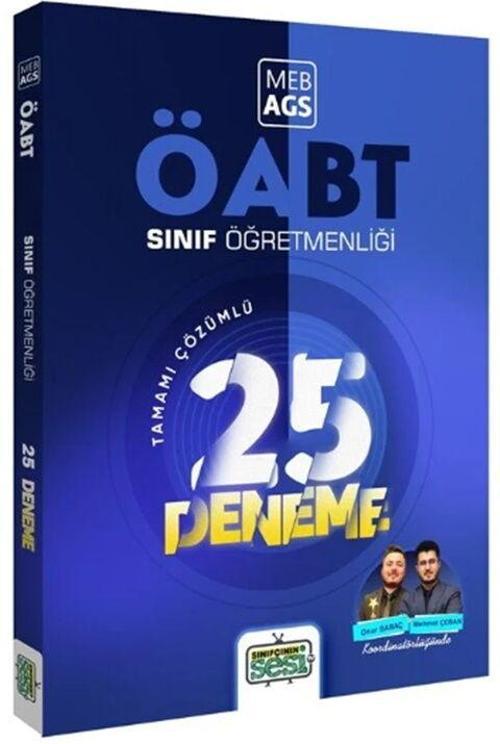 Sınıfçının Sesi ÖABT MEB AGS Sınıf Öğretmenliği 25 Deneme