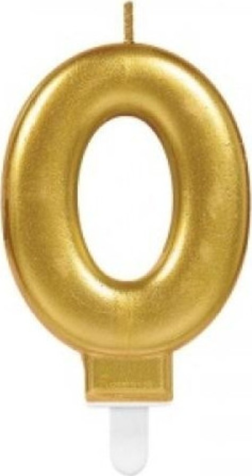 0 Rakam Mum Gold Renk
