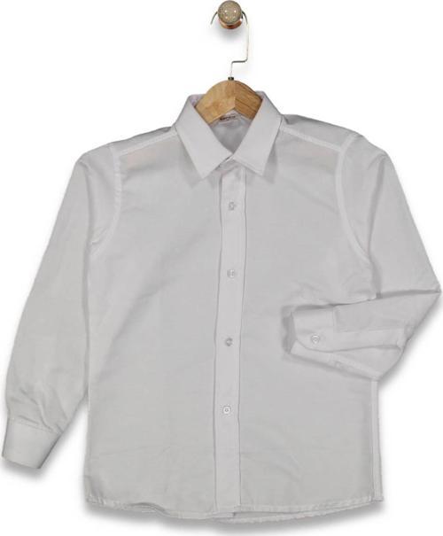 Erkek Çocuk Beyaz Uzun Kol Gömlek BGL-ST04547