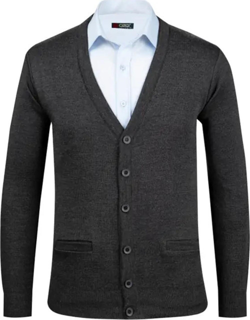 Erkek V Yaka Triko Hırka Düğmeli 4241M BGL-ST04560