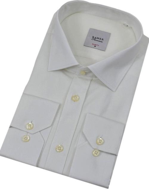 Erkek Slim Fitt Likralı Uzun Kol Kulplu Gömlek 2358 BGL-ST04384