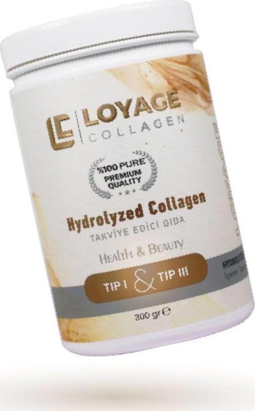 Yüksek Biyoaktif Çift Hidrolize % 100 Saf Collagen Kolajen Powder Peptit Gıda Takviyesi (30 Günlük)