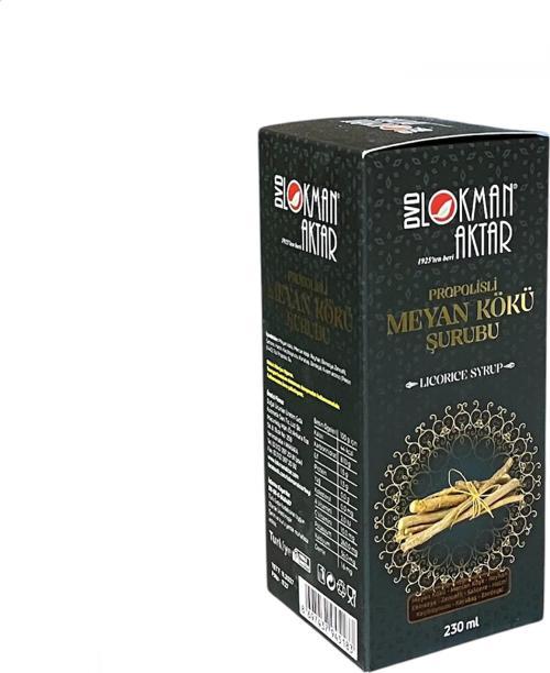 Propolisli Meyan Kökü Şurubu 230 ml, DVD Lokman Aktar