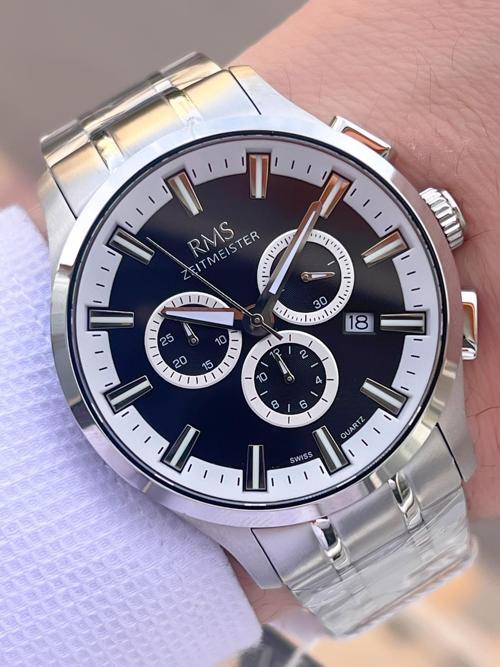 Romanson Swiss Made Mekanizma Çelik Kas&Kordon 5 Atm Suya Dayanıklı Erkek Kol Saati AG1597.02