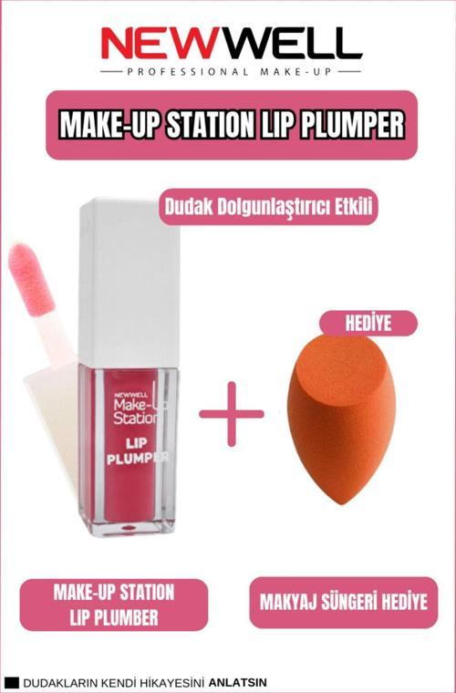 Dudak Dolgunlaştırıcı Etkili Lip Gloss Pembe