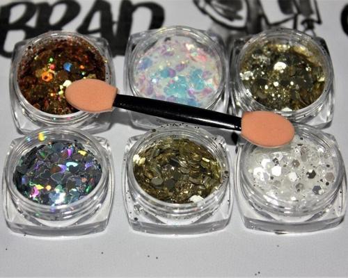 Makyaj Simleri Deniz Kızı Işıltılı Glitterlı Makyaj Simi