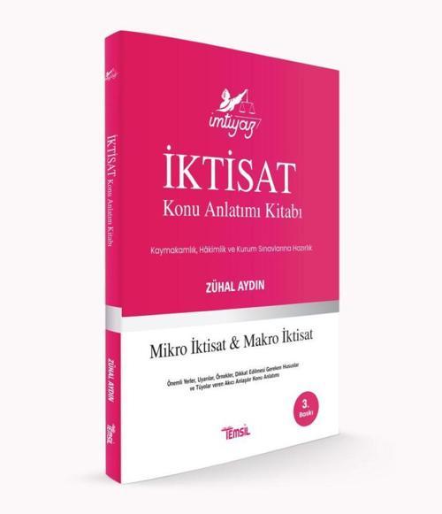 Temsil Kitap İmtiyaz Mikro İktisat Ve Makro İktisat Konu Anlatımı Kitabı