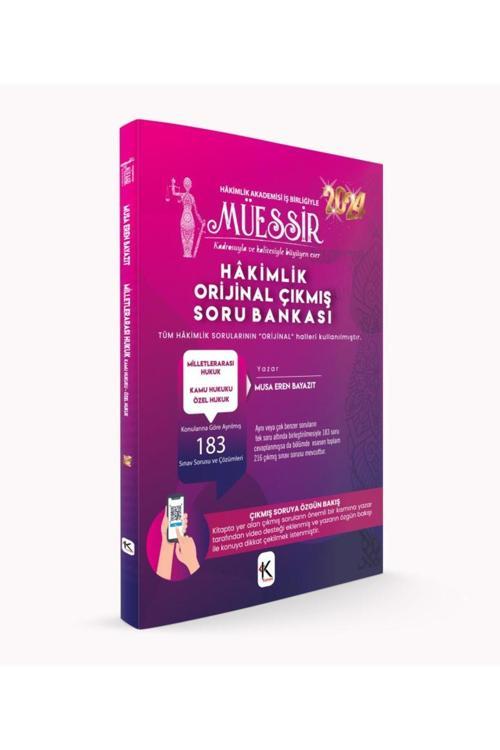 Kuram Yayınları Müessir Adli-İdari Hâkimlik Çıkmış Soru Bankası Milletlerarası Hukuk