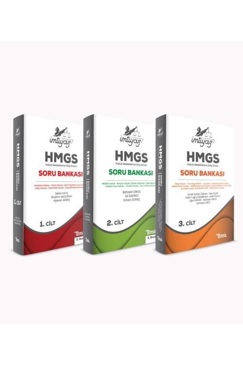 Temsil Kitap İmtiyaz Hmgs Soru Bankası 3 Cilt ( Hukuk Mesleklerine Giriş Sınavlarına Hazırlık )