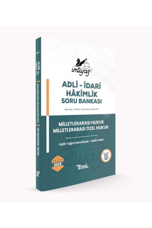 Temsil Kitap İmtiyaz Milletlerarası Hukuk - Milletlerarası Özel Hukuk Soru Bankası