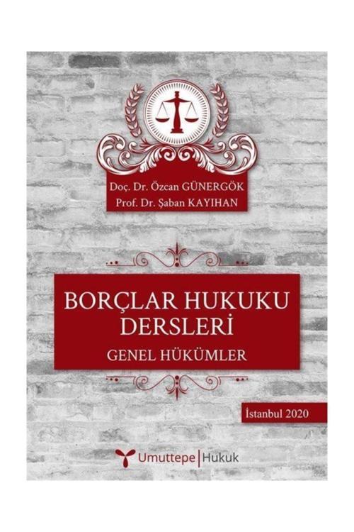 Umuttepe Yayınları Borçlar Hukuku Dersleri & Genel Hükümler