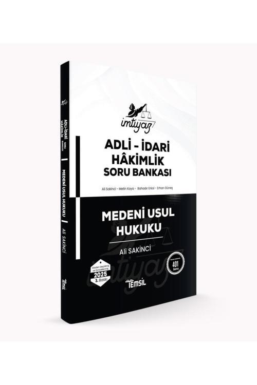 Temsil Kitap Temsil 2025 Baskı İmtiyaz Adli İdari Hakimlik Medeni Usul Hukuku Soru Bankası