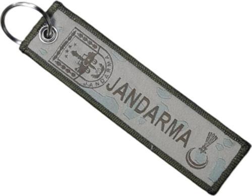 Jandarma Komando Nano Örme Anahtarlık - Kumaş Anahtarlık 