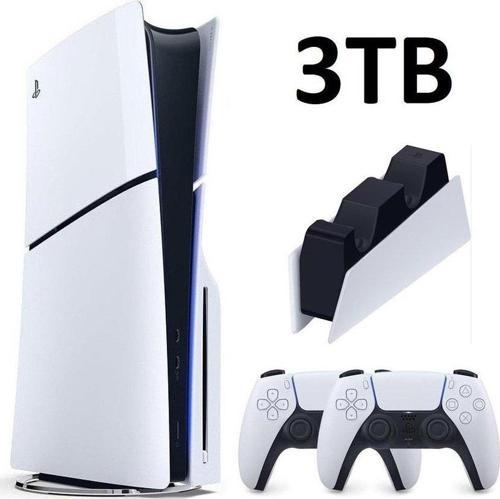 Playstation 5 Slim Cd Edition 3TB+ 2. Dualsense Kol + Sarj istasyonu