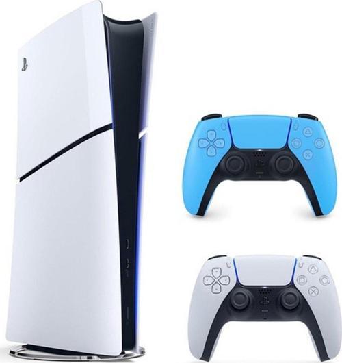 Playstation 5 Slim Dijital Edition +2. Mavi Dualsense Oyun Konsolu
