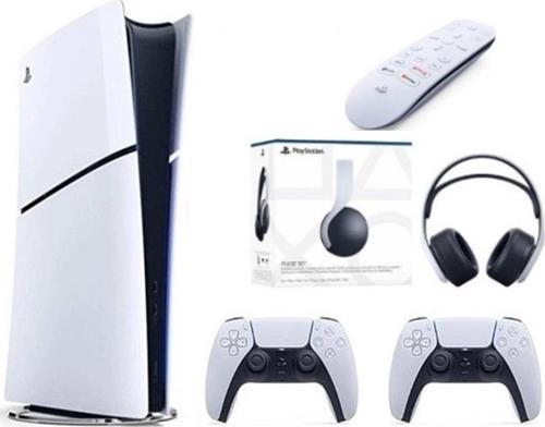 Playstation 5 Slim Dijital Edition 1TB +2.Dualsense + Media kumanda +3D PLUS KULAKLIK