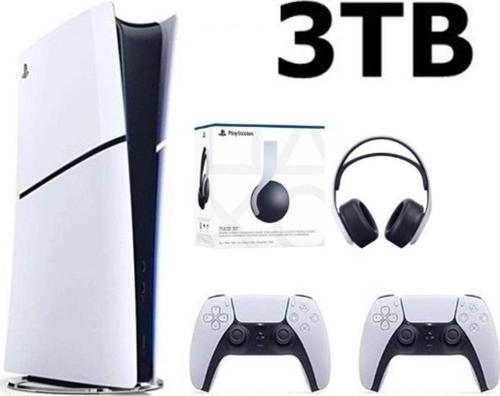 Playstation 5 Slim Dijital Edition 3 TB +2.Dualsense+3D PLUS KULAKLIK