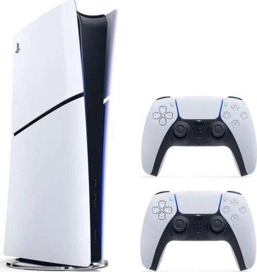 Playstation 5 Slim Dijital Edition Oyun Konsolu + 2 Dualsense Kol