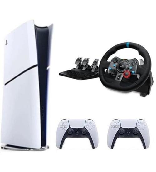 Playstation 5 Slim Dijital Edition+ 2. Dualsense + G29 Driving Force Yarış Direksiyonu + GT 7 Oyunu