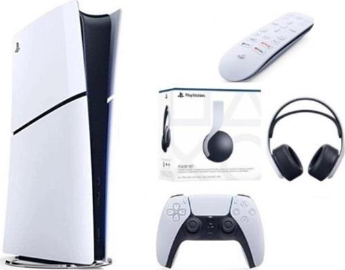 Playstation 5 Slim Dijital Edition+Media kumanda +3D PLUS KULAKLIK