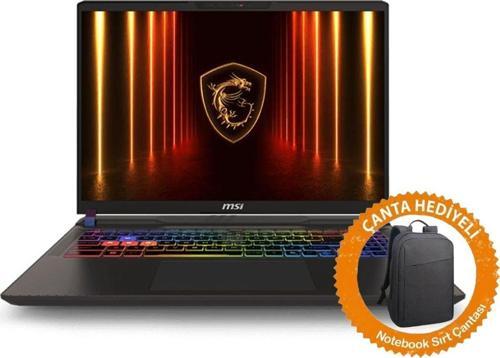 VECTOR 16 HX AI A2XWHGC21-091XTRC21 İntel Core Ultra 7 255HX 16GB 2TB SSD RTX5070Ti Windows 10 Home 16" WUXGA 144Hz IPS +Çanta