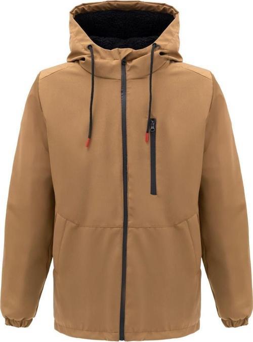 Erkek Kürklü Su Ve Rüzgar Geçirmez Kapüşonlu Kışlık Mont & Kaban & Parka