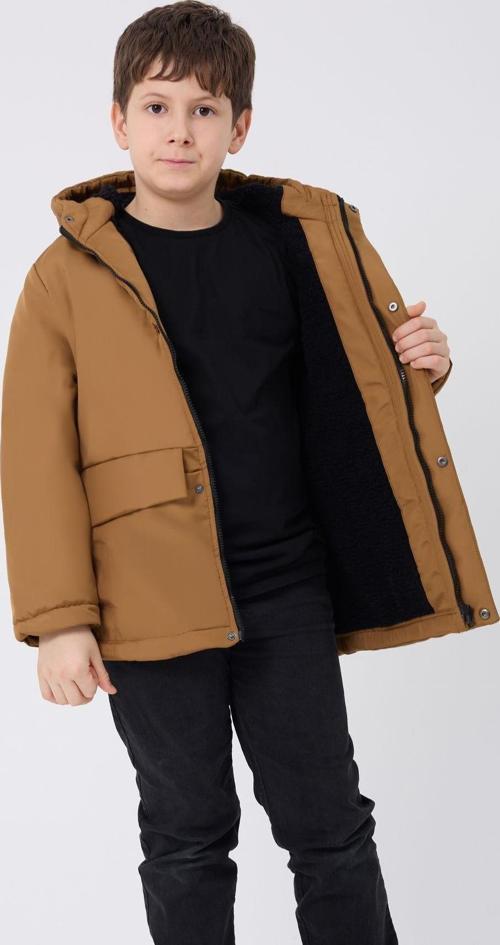 Spor Erkek Spor Çocuk Kürklü Su Ve Rüzgar Geçirmez Kapüşonlu 3 Cep Mont & Kaban & Parka