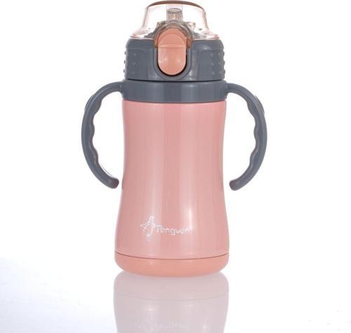 Çocuk Termosu - 280 Ml | Sızdırmaz Çift Cidarlı, Vakum Yalıtımlı | Paslanmaz Çelik Pipetli Termos
