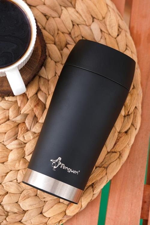 Mug Termosu - 300 Ml | Sızdırmaz, Çift Cidarlı, Vakum Yalıtımlı, Paslanmaz Çelik