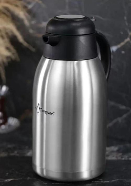 Paslanmaz Çelik (İç Ve Dış 304) Çay Termosu 2,5 Litre (25 Çay Bardak)