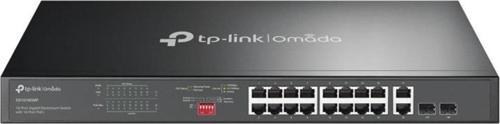 Tp-Link Ds1018Gmp 16 Port 10-100-1000 Poe + Switch Hub 2 Port Sfp Çelik Kasa Rack Mount