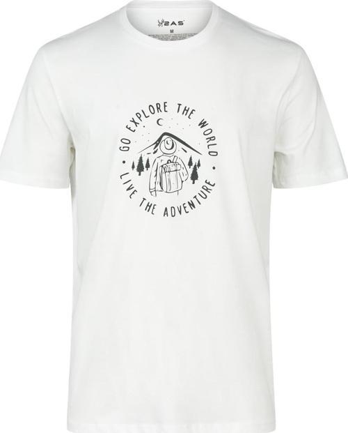 Alex Baskılı Erkek Sıfır Yaka T-Shirt
