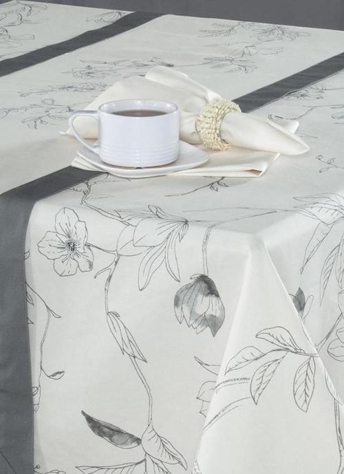 Zoe Gri %100 Pamuk 2'li Peçete 45*45 cm