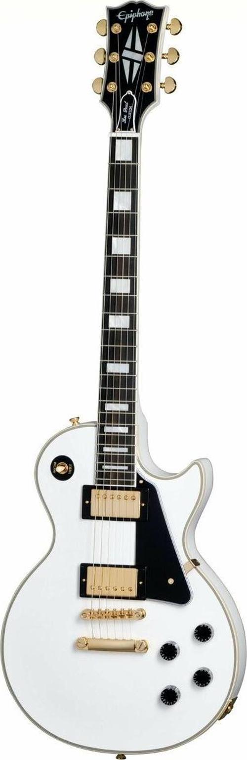 Les Paul Custom Elektro Gitar (Alpine White)
