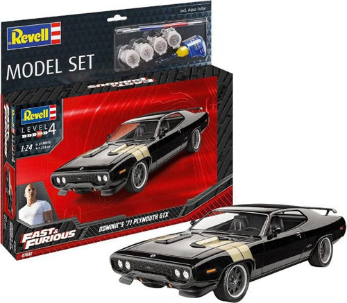 Model Set Araba FF Dominics 71 Plymouth 67692