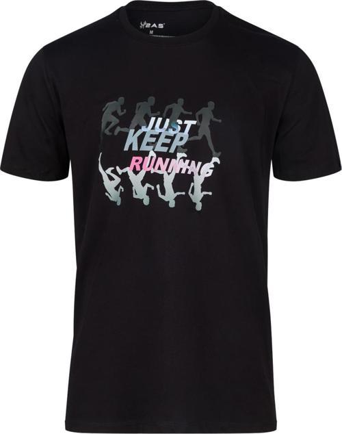 AS Alex Baskılı Erkek Sıfır Yaka T-Shirt