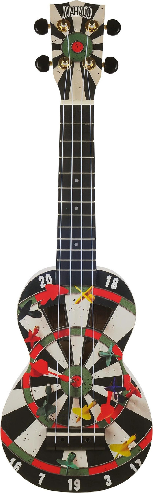 MA1DR Art Series Soprano Ukulele (Darts)
