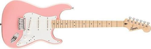 FSR Sonic Stratocaster HT Akçaağaç Klavye WPG Shell Pink Elektro Gitar
