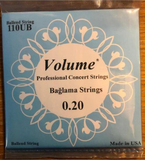 Uzun Sap Boncuklu Bağlama Teli 0.20 Alithestereo