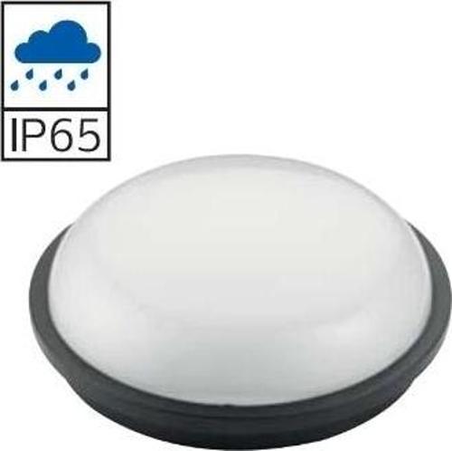 Artos SİYAH 20w Yuvarlak Glop Led Armatür 4200k IP65 Günışığı
