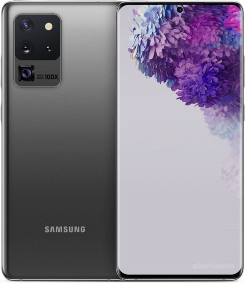Galaxy S20 Ultra 128GB Gri ( Yenilenmiş -  Çok iyi )
