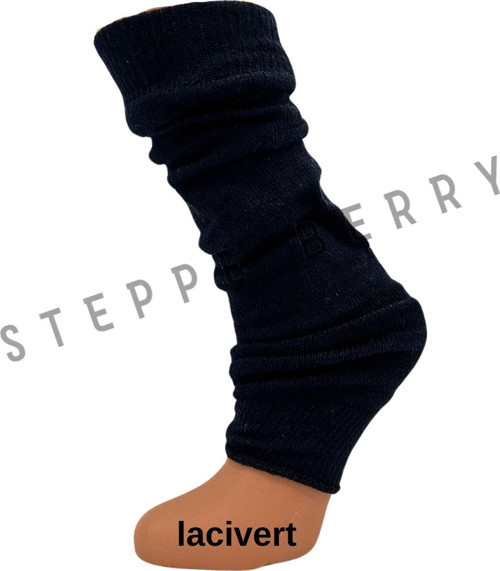 Lacivert Modern Yün Tozluk