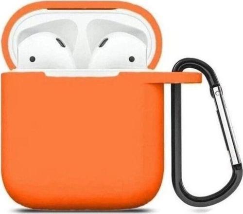 Airpods  1. Ve 2. Nesil Uyumlu Silikon Koruma Kılıf Kancalı