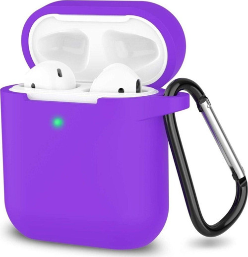 Airpods 1. Ve 2. Nesil Uyumlu Silikon Koruma Kılıf Kancalı