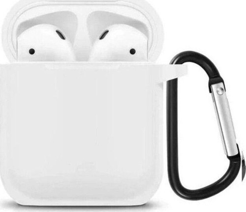 Airpods 1. Ve 2. Nesil Uyumlu Silikon Koruma Kılıf Kancalı