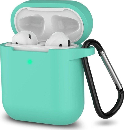 Airpods 1. Ve 2. Nesil Uyumlu Silikon Koruma Kılıf Kancalı