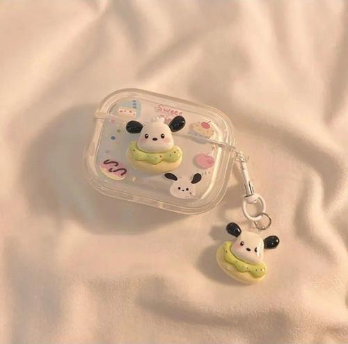 Airpods Pro 2. Nesil Sevimli Karışık Figürlü Silikon Kılıf